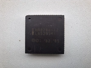 Intel N80286-12 genuine 80286 12MHz vintage CPU - Afbeelding 1 van 2
