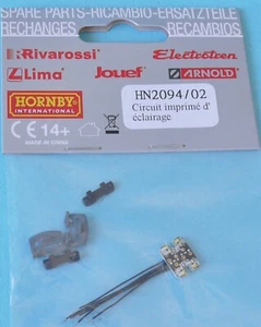 HN2094/02 Hornby Arnold N Gauge Lights PCB + Wires for DB Class 641 IS26a - Picture 1 of 2