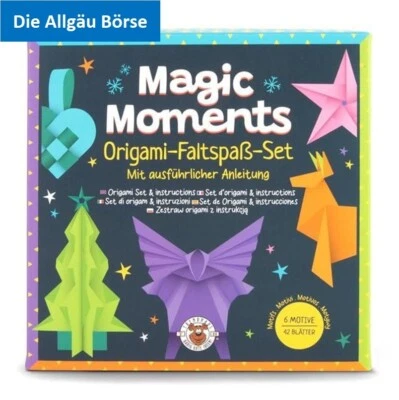 TRENDHAUS / DREAMLAND Trendhaus 960139 Magic Moments Neu OVP Origami Faltspaß Set 42 Blätter Neu OVP