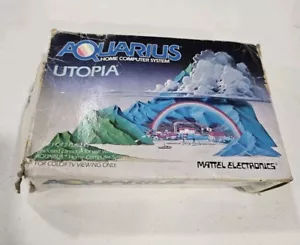 Utopia Mattel Aquarius Computer Video Game With Rough Box - Picture 1 of 13