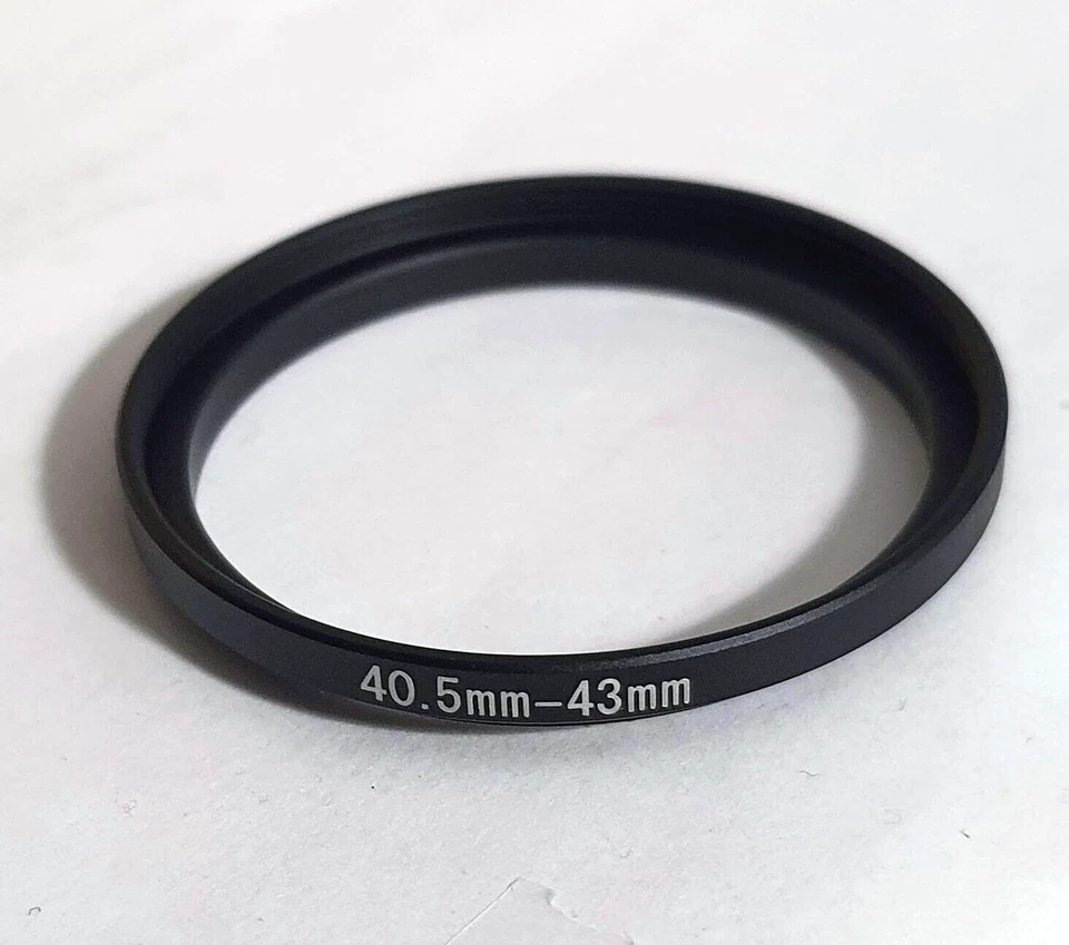 Step-up Ring Metal Stepping 40.5-43mm 40.5mm Lens to 43mm Filter 40.5mm-43mm  - Image 1 of 4