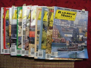 Vintage Railroad Model Craftsman Magazines 1989 Full Year - Picture 1 of 1