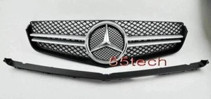 Mercedes W207 E350 E550 COUPE Grille Grill SLS AMG NEW Black AMG 2010-2013 2012  - Picture 1 of 5