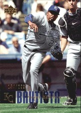 2006 Upper Deck Gold Kansas City Royals Baseball Card #640 Denny Bautista /299