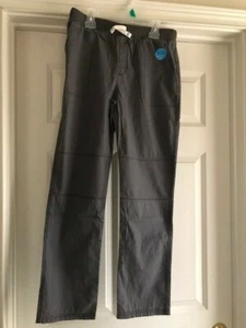 Carter's Kid Elastic Waist Gray Pants w/Drawcord, Size 14 - Picture 1 of 2