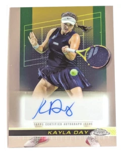 2024 Topps Chrome Tennis KAYLA DAY Base Auto #TCA-KDY - Picture 1 of 1