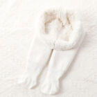 Winter Plush Tights Thickened Plain Socks Baby Girls Warm Pantyhose 0 -8 Years