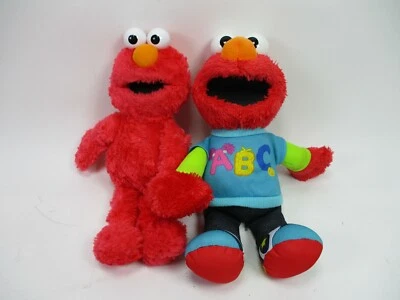 2008 & 075351 PLAYSKOOL FRIENDS Sesame Street Talking ABC Elmo Figure Foto 1 de 4