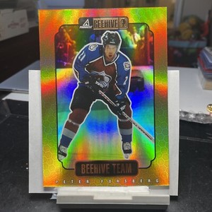 1997-98 Pinnacle Beehive 5” X 7” Jumbo Peter Forsberg BEEHIVE TEAM Card 9 of 25