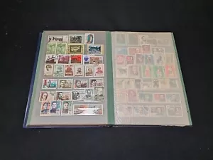 Ussr big album postage stamp vintage Soviet Russia big set Collection . - Picture 1 of 24