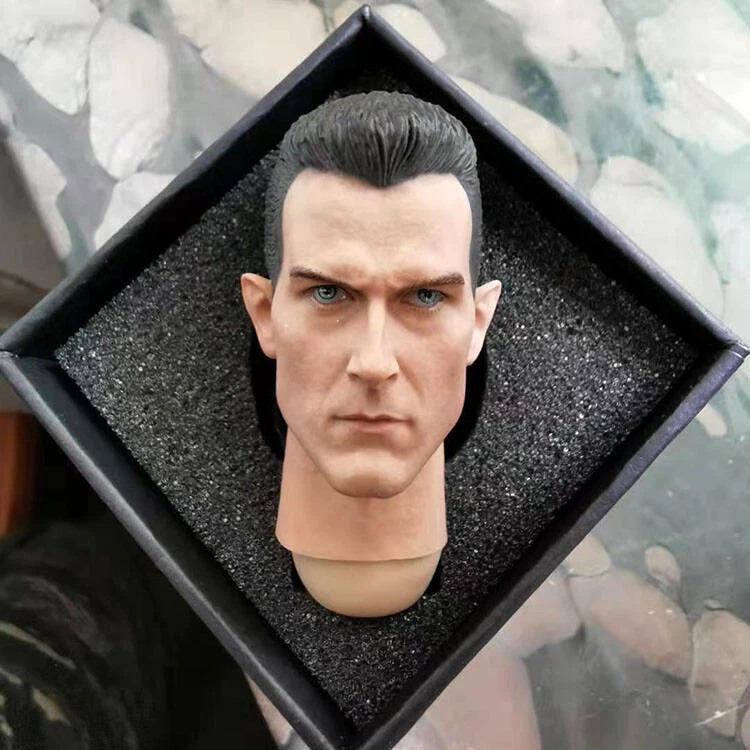 Custom 1/6 Scale Head Sculpt Model for 12" T1000 Liquid Robot Man Figure Body - Image 1 of 1