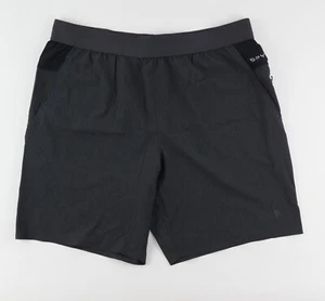 Spyder Active ProWB Shorts Men's Size XL Gray Logo Elastic Waist Pockets - Picture 1 of 6