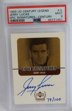 1999 Upper Deck Century Legends Jerry Lucas GOLD 79/100 PSA 9