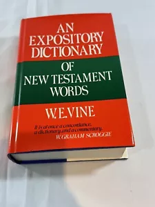 Expositionäres Wörterbuch der neutestamentlichen Wörter von W E Vine - Bild 1 von 4