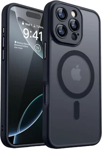 Case For iPhone 16 Pro Max 16 Pro 16 Plus Shockproof Magnetic MagSafe Back Cover - Picture 1 of 13