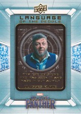 2018 Upper Deck Marvel Black Panther Language of the People #LOTP2 Ulysses Klaue