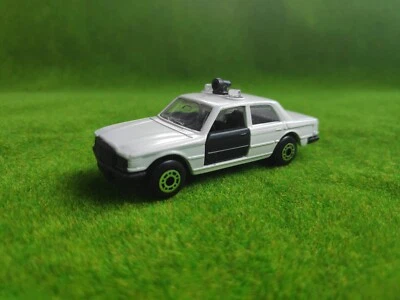 Matchbox 1-75 Mercedes 450 SEL 1979 MB56 / White / Black Doors / Bulgarian Base - Image 1 of 4