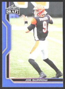 2023 Leaf Draft Blue Joe Burrow Cincinnati Bengals #B1-3