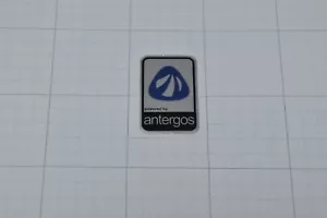 Powered by Antergos Linux Metal Decal Sticker Computer PC Laptop Badge - Picture 1 of 1