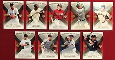 2007 Upper Deck MLB 9-Card Rookie of the Month Set Lincecum  Pedroia Tulowitzki