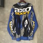 Vintage 90s AXO Sport Team D-max Racing Motocross Jersey VMX Racewear Sweatshirt