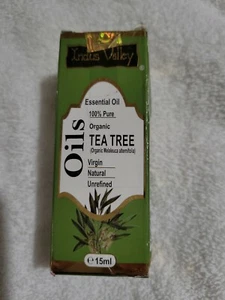 Indus Valley 100% Natural Virgin Tea Tree Essential Oil 15 ml-Z3O - Picture 1 of 4