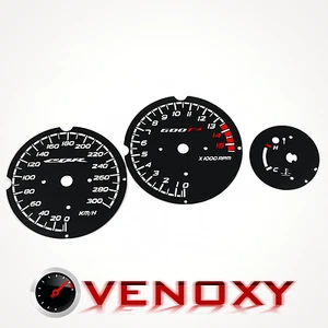 Honda CBR 600 F4 1999-2000 Fond de Compteur NOIR - Picture 1 of 1