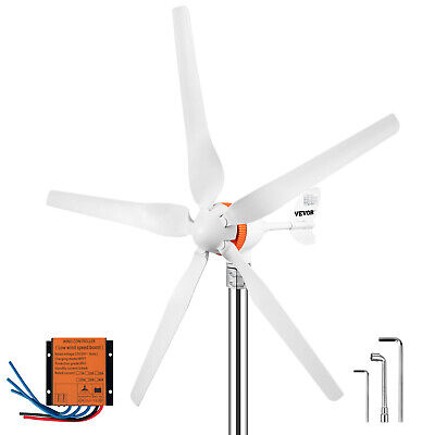 VEVOR Kit Di Generatore Eolico Turbina A Trifase 12V/24V(auto) 200 W A 5 Pale • 162.64€