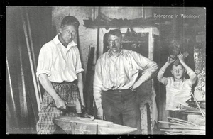 Wieringen rppc ex-Crown Prince Germany Farrier Smith Netherlands 1920 - Picture 1 of 1