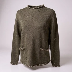 Woolrich Loden Wollpullover mit Taschen Größe M - Bild 1 von 8