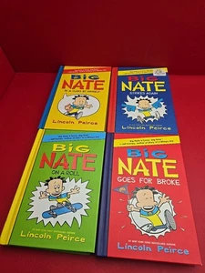 Big Nate Complete Series 1-4 Set Peirce Comic Graphic 1 2 3 4 HB lot - Picture 1 of 6