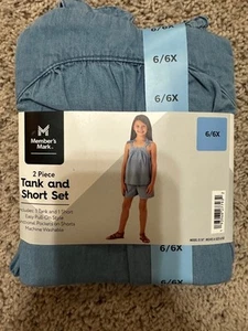 Girls tank and short set size 14/16 - Picture 1 of 3