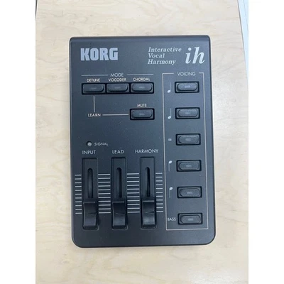 KORG ih Interactive Vocal Harmony Unit - Add Live Harmonies To Your Vocals! - Image 1 of 4