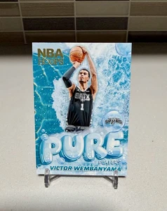 2024-25 NBA Hoops Victor Wembanyama Pure Players Spurs - Picture 1 of 2