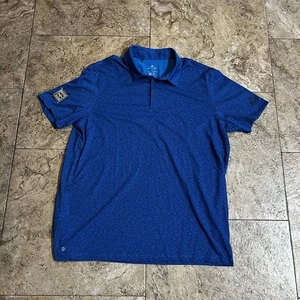 Brickyard Crossing Adidas AOP Men XL Indy Motor Speedway Golf Polo Blue - Picture 1 of 7