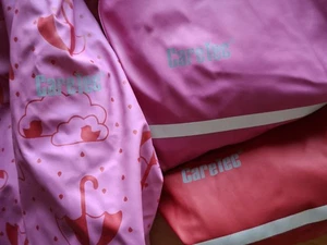 Caretec Thermo Regen Matsch Anzug gefüttert Gr. 80 Rot Pink Set 3teilig - Bild 1 von 14