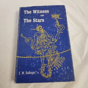 The Witness Of The Stars Book 1974 Biblical Prophecy Christian Mysticism USA  - Imagen 1 de 7