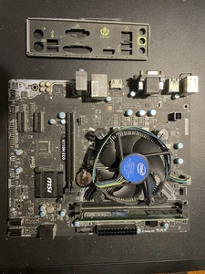 BUNDLE MSI H110M ECO + CPU Intel G4400 + 8GB DDR4 + PSU ANTEC EARTHWATTS 380W - Foto 1 di 4