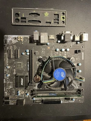 BUNDLE MSI H110M ECO + CPU Intel G4400 + 8GB DDR4 + PSU ANTEC EARTHWATTS 380W - Immagine 1 di 4