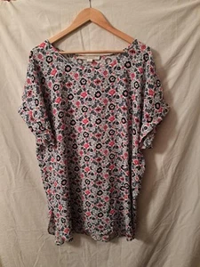 Laura Ashley top blouse size L 14 floral - Picture 1 of 10