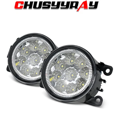 Par de lentes transparentes de repuesto de faros antiniebla para parachoques Ford Explorer 2011-2015 Foto 1 de 4