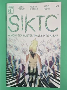 SIKTC A Monster Hunter Walks Into a Bar #1 Foil Variant NYCC Exclusive NM+ - Picture 1 of 2