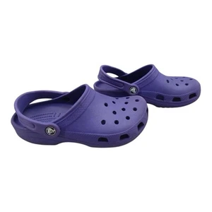 Crocs Classic Purple Clog Mens 3 Womens 5 Unisex 1388 - Picture 1 of 8