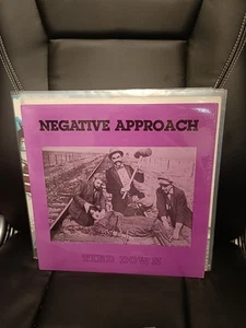 Negative Approach – Tied Down Lp Vinyl Usa 1989 Punk Hardcore - Picture 1 of 11