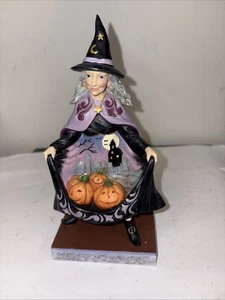 Hexe mit Kürbissen Rock von: Heartwood Creek Jim Shore *VERSAND INNERHALB VON 10 TAGEN* - Bild 1 von 3