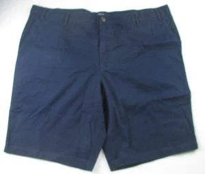 LANDS END Navy Traditional Fit Knockabout Chino Shorts Mens 44 NEW - Picture 1 of 6
