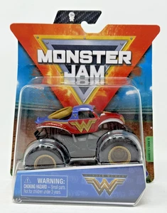 Monster Jam Mujer Maravilla Monster Truck Escala 1:64 Diecast Serie 12 - Imagen 1 de 14