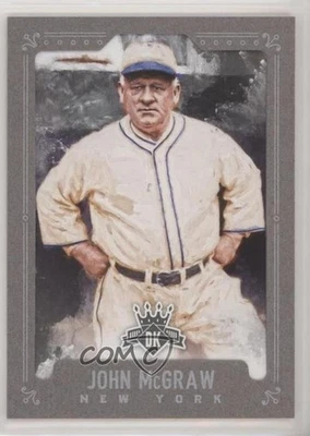 2017 Panini Diamond Kings Grey Framed John McGraw #48 HOF - Image 1 of 2