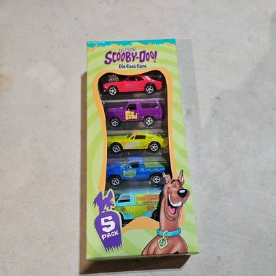 Racing Champions 2002 5 x Cartoon Network Scooby-Doo Die Cast Cars Street Wheels Foto 1 de 4