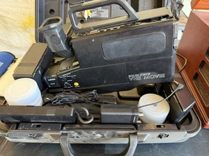 Panasonic VHS Full Size Camcorder with Case and Extras  - Picture 1 of 3